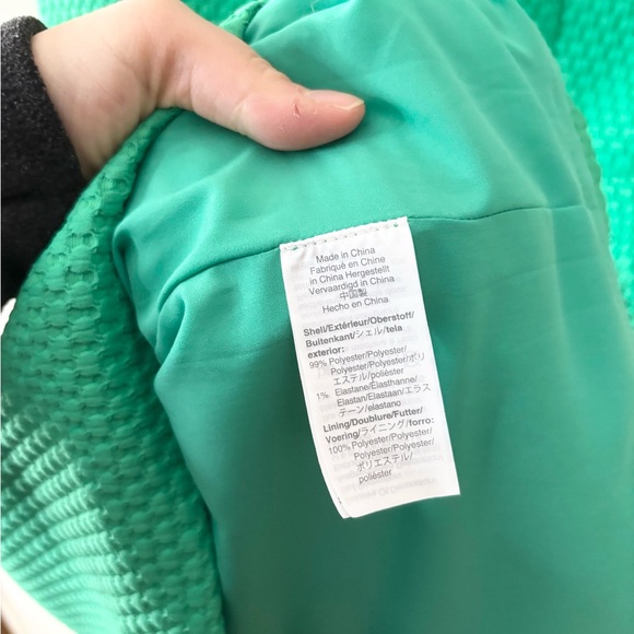 J Crew green sleeveless knee length cocktail portfolio dress size 6 - Picture 4 of 6